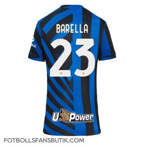 Inter Milan Nicolo Barella #23 Replika Hemmatröja Damer 2024-25 Kortärmad